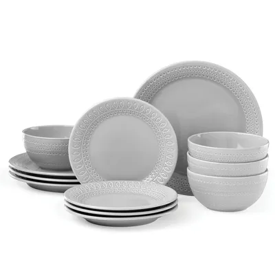 kate spade new York Willow Drive 12-pc Dinnerware Set, Service for 4