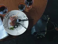 Royal Copenhagen Black Fluted Mega Dinner Plate
