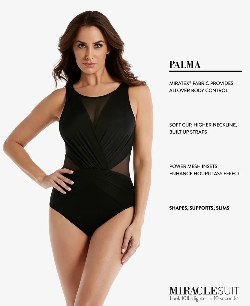 Miraclesuit Plus Palma Allover Slimming One-Piece Swimsuit