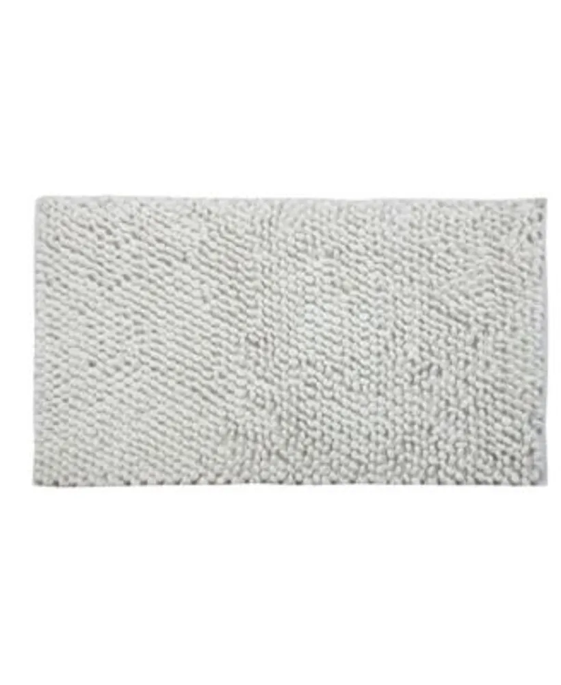 Home Decorators Collection White 21 in. x 34 in. Microplush Non