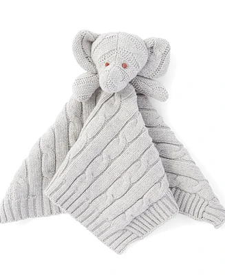 3 Stories Trading Knit Elephant Security Blanket