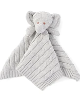 3 Stories Trading Knit Elephant Security Blanket
