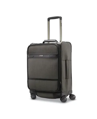 Hartmann Herringbone Dlx Domestic Carry-On Expandable Spinner Suitcase