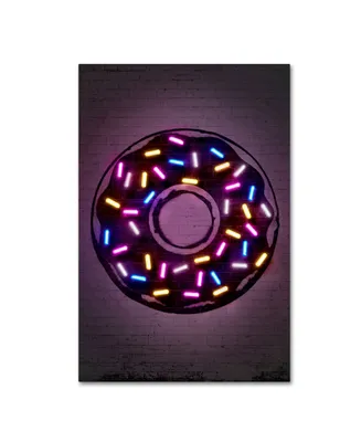 Octavian Mielu 'Donut' Canvas Art - 32" x 22" x 2"