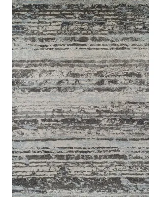 D Style Alanna Ala4 Silver 3'3" x 5'1" Area Rug