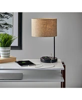 Adesso Oliver Wireless Charging Table Lamp