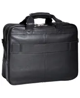 McKlein Gold Coast, 17" Patented Detachable -Wheeled Laptop Briefcase