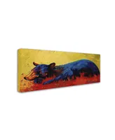 Marion Rose 'Bug Bear' Canvas Art - 19" x 8" x 2"