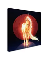 JoJoesArt 'Last Unicorn' Canvas Art - 18" x 18" x 2"