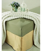 Elegant Comfort Silky Soft Fitted Sheet, Queen