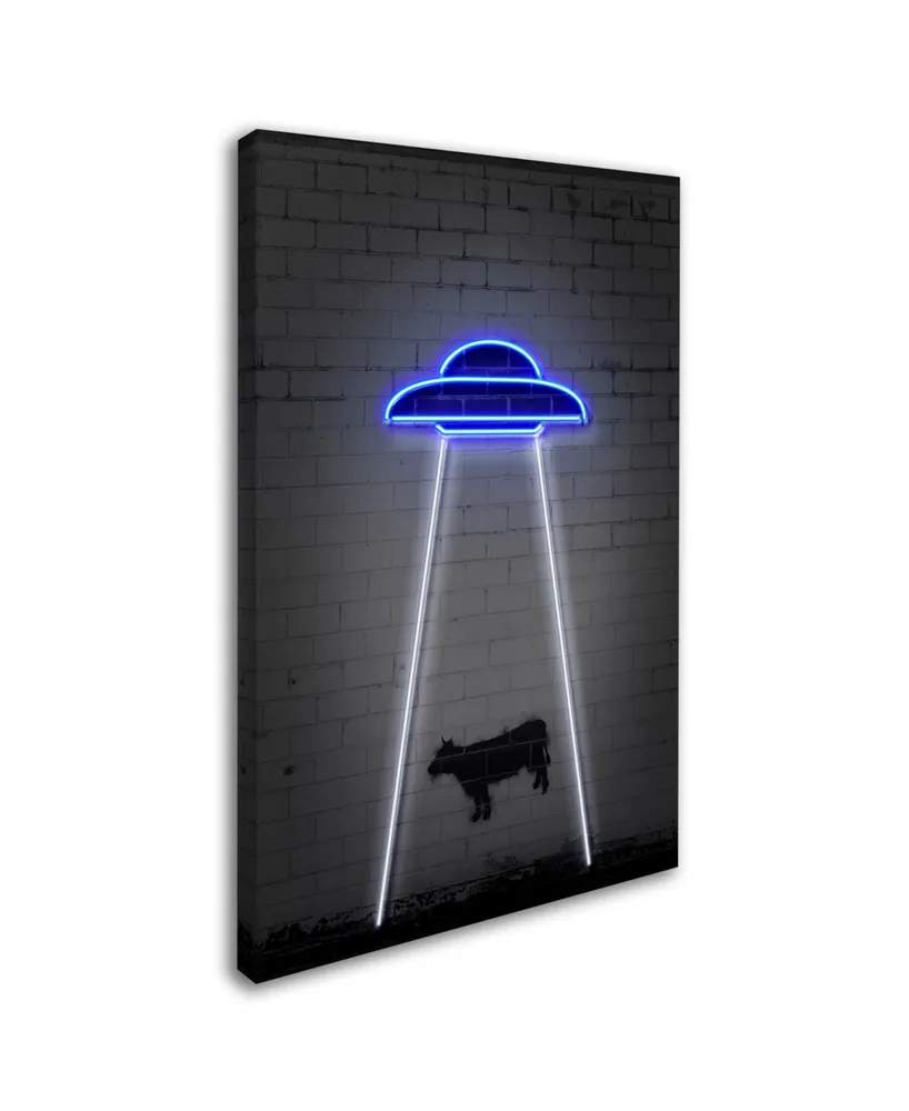 Octavian Mielu 'Ufo' Canvas Art - 24" x 16" x 2"