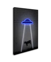 Octavian Mielu 'Ufo' Canvas Art - 24" x 16" x 2"