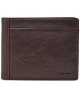 Fossil Men's Leather Neel Bifold Wallet