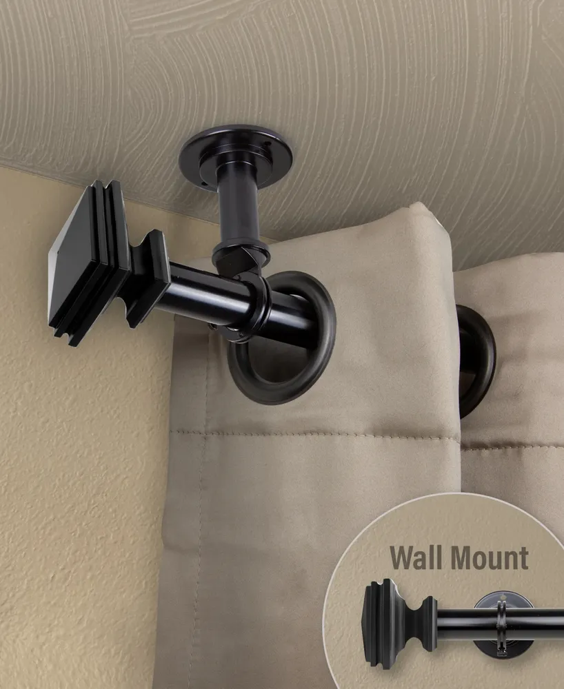 Bedpost 1" Ceiling Curtain Rod/Room Divider 120-170"