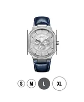 Jbw Men's Orion Diamond (1/8 ct.t.w.) Stainless Steel Watch