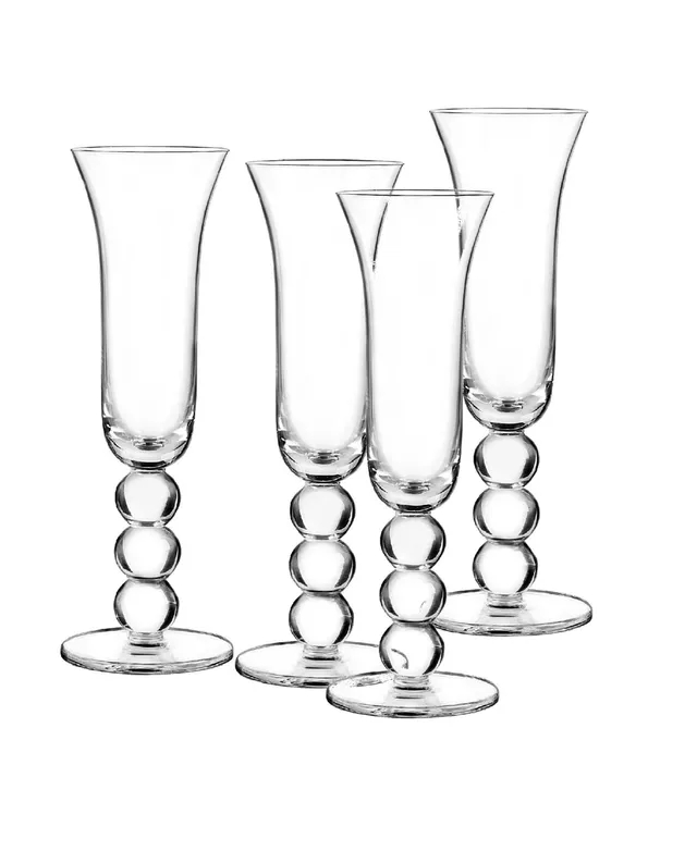 Qualia Glass Gulfstream Highball Glasses, Set Of 4