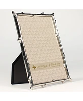 Lawrence Frames Silver Metal Picture Frame with Natural Branch Design - 5" x 7"