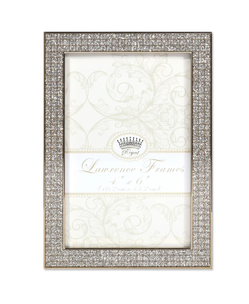 Lawrence Frames Turner Gold and Glitter Metal Picture Frame