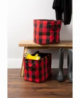 Design Import Storage Bin Buffalo Check, Rectangle