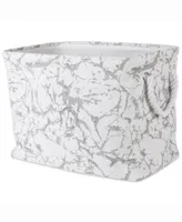 Design Imports 17" Rectangle Marble Storage Bin