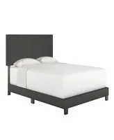 Ultima Milan Upholstered Linen Platform Bed, King