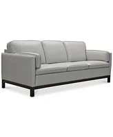 Virton 87" Leather Sofa, Created for Macy's