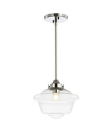 Jonathan Y Kurtz 9.5" Adjustable Drop Led Pendant