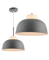 Jonathan Y Simon 12" Adjustable Led Pendant