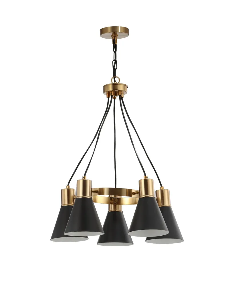 Jonathan Y Markle 22" 5-Light Led Pendant