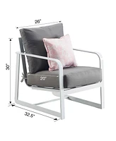 Elle Decor Mirabelle Outdoor Arm Chair
