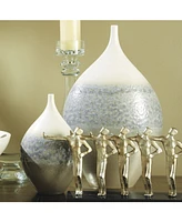 Global Views Cream Rises Vase Wide Small