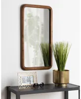 Kate and Laurel Pao Framed Wood Wall Mirror