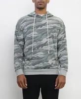 Coin 1804 Men's Ultra Soft Lightweight Camo Long-Sleeve Hoodie