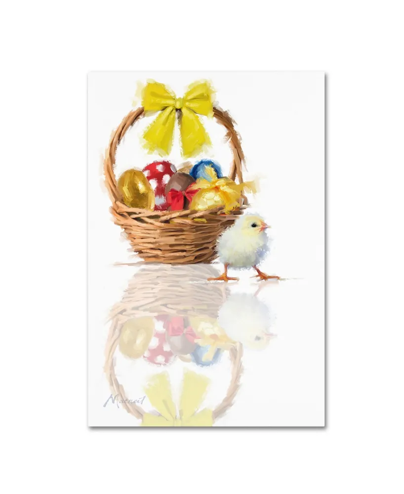 The Macneil Studio 'Easter Chick' Canvas Art - 12" x 19"