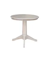 International Concepts 30" Round Top Pedestal