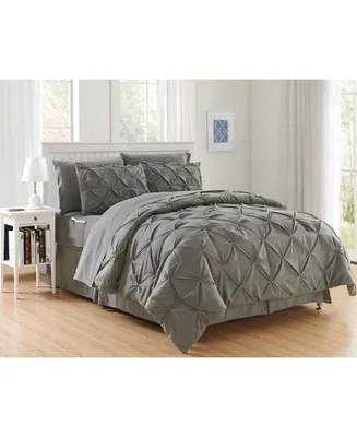 Elegant Comfort Pintuck 8 Pc. Comforter Set