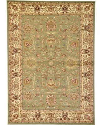 Bayshore Home Passage Psg8 Light Green 7' x 10' Area Rug