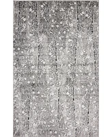 Bayshore Home Politan Pol2 Gray 5' x 8' Area Rug