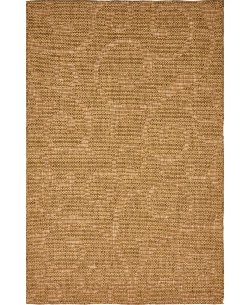 Bayshore Home Outdoor Pashio Pas7 5' x 8' Area Rug