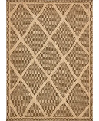 Closeout! Bayshore Home Outdoor Pashio Pas7 7' x 10' Area Rug