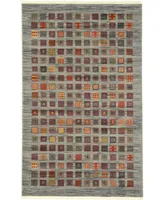 Bayshore Home Ojas Oja6 Light Blue 5' x 8' Area Rug