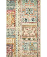 Bayshore Home Newhedge Nhg4 Multi 5' x 8' Area Rug