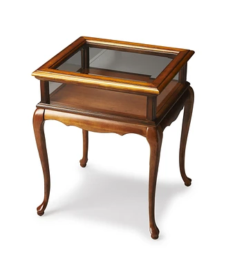 Butler Burton Burl Curio Table