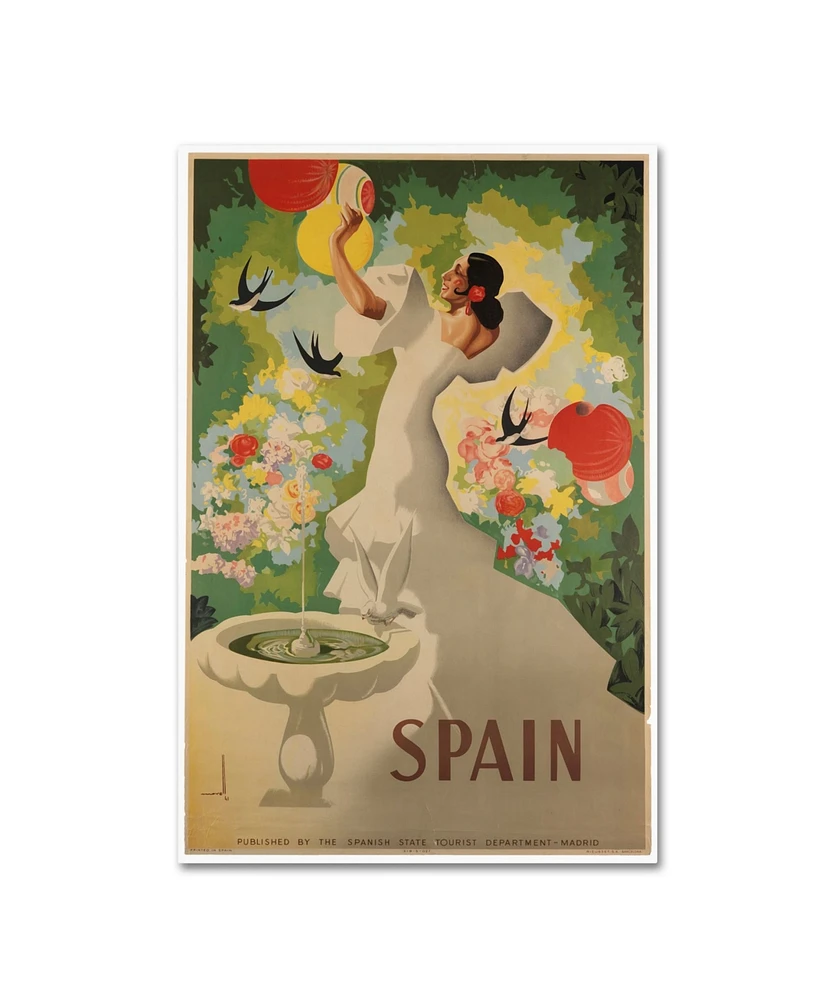 Vintage Apple Collection 'Spain Morell' Canvas Art