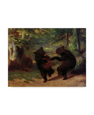 Masters Collection 'Dancing Bears' Canvas Art