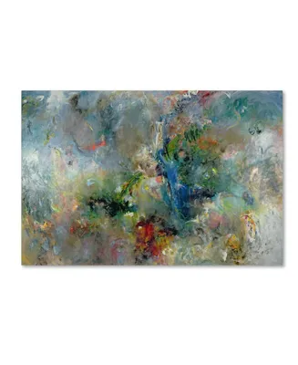 Jane Deakin 'Valley of the Waterfalls' Canvas Art - 30" x 47"