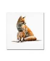 The Macneil Studio 'Fox' Canvas Art - 24" x 24"