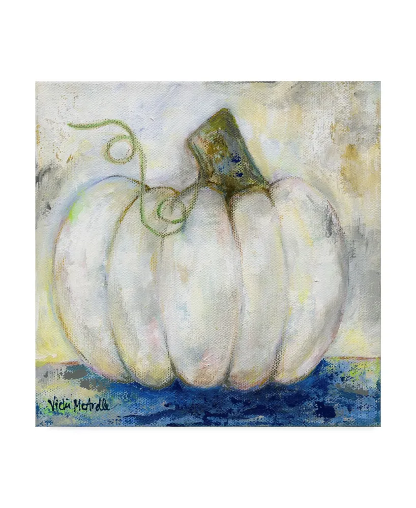 Vicki Mcardle Art 'Pumpkin 3' Canvas Art - 24" x 24"