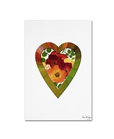 Kathie McCurdy 'Rainbow & Roses' Canvas Art - 24" x 16"
