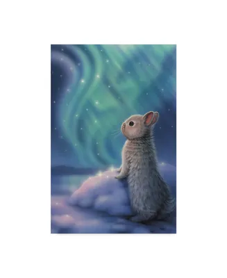 Kirk Reinert 'Aurora Bunny' Canvas Art - 12" x 19"